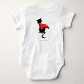 Nur ehrlich zu sein baby strampler (Rückseite)