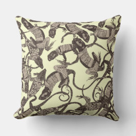 Nur Eidechsen natürlich Kissen