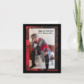 Nur Eier oder sonst eine geklappte Grußkarte Karte (Vorderseite)