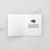 Nur Eier oder sonst eine geklappte Grußkarte Karte (Innenseite)