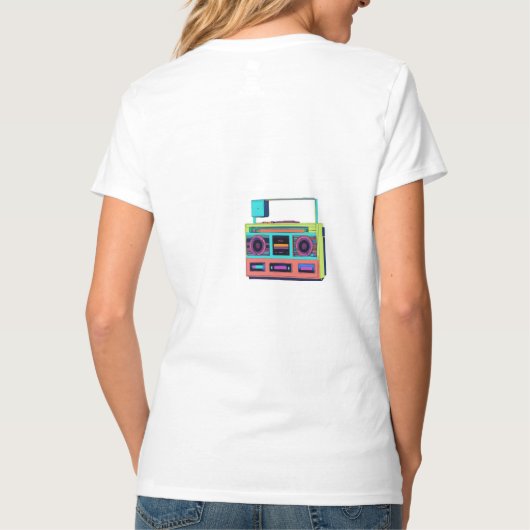 Nur ein 90er-Kind in einer wilden 90er-Welt. T-Shirt (Rückseite)