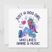 Nur ein 90er-Mädchen, das Musik mag (Vorderseite)