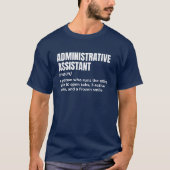 Nur ein Admin Assistant - Funny T-Shirt (Vorderseite)