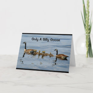 Nur ein Albernes Gänse würde deinen Geburtstag ver Karte