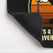 Nur ein alter Mann, der ein besserer Schwimmer ist Mousepad (Ecke)