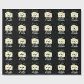Nur ein Augenblick bin ich Stinking Funny Cheese P Geschenkpapier (Flach)