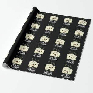 Nur ein Augenblick bin ich Stinking Funny Cheese P Geschenkpapier
