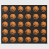 Nur ein Ball Basketball Sport Geschenkpapier (Flach)