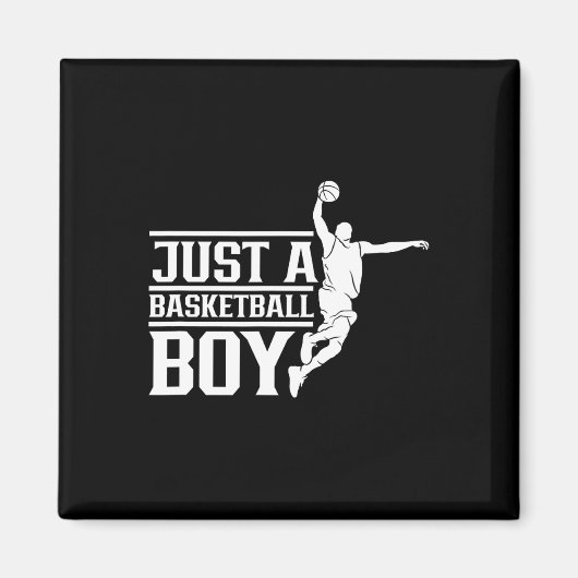 Nur ein Basketball Boy Coach Team Match Magnet (Vorne)