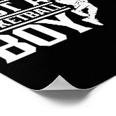 Nur ein Basketball Boy Coach Team Match Poster (Ecke)