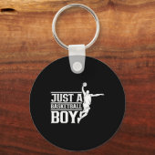 Nur ein Basketball Boy Coach Team Match Schlüsselanhänger (Vorderseite)