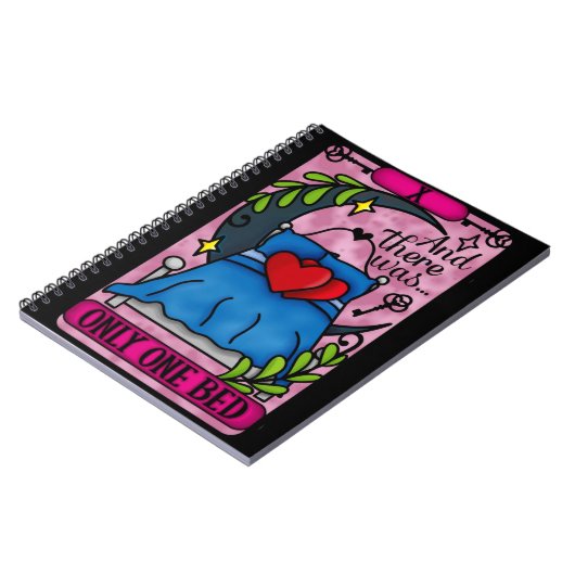 Nur ein Bed Romance Tarot Notebook Notizblock (Linke Seite)