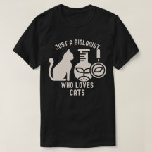 Nur ein Biologe, der Katzen liebt, Biologieabsolve