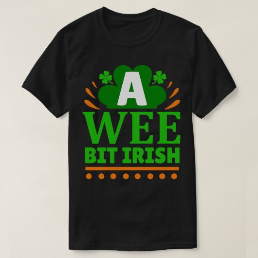 Nur ein bisschen irisch T-Shirt (Design vorne)