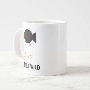 Nur ein bisschen wilder Vogelbecher Jumbo-Tasse