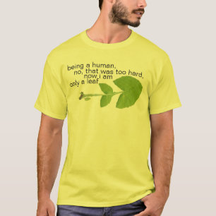 nur ein Blatt T-Shirt