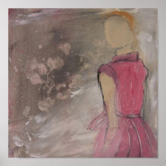 Nur ein Blick in die Kunstdruckerei Poster (Vorne)