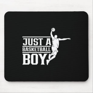 Nur ein Bysketbyll Boy Coach Player Team Match Mousepad