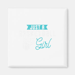 Nur ein Bysketbyll Girl Bysketbyll Player Women By Magnet