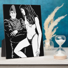 Nur ein Clown Fotoplatte