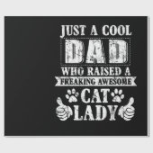 Nur ein Cooler Vater, der eine frische, Phantastis Geschenkpapier (Flach)