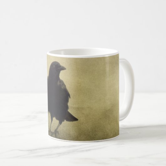 Nur ein Crow Kaffeetasse (VorderseiteRechts)