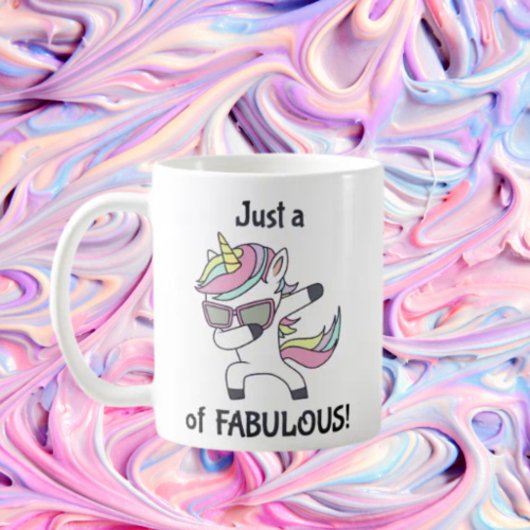 Nur ein (dab) von Fabulous! Einhorn Kaffeetasse