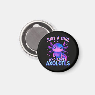 Nur ein der Axolotl liebt Magnet