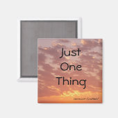 Nur ein Ding-Magnet Magnet (Vorderseite/Rückseite)