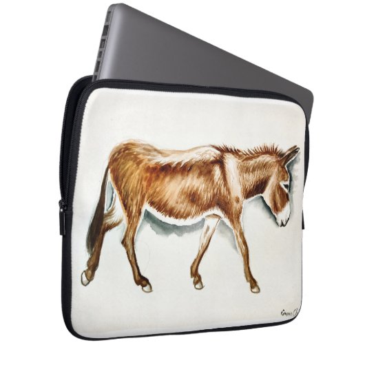 Nur ein Esel Laptopschutzhülle (Vorne Rechts)