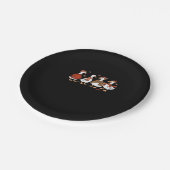 Nur ein Fall Gans Oversifizierter T - Shirt Pappteller (Schrägansicht)