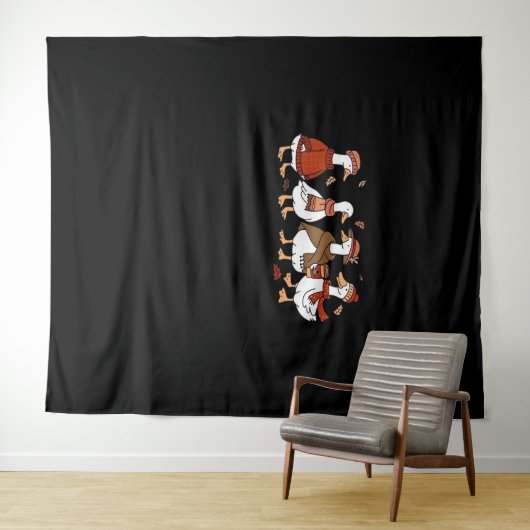 Nur ein Fall Gans Oversifizierter T - Shirt Wandteppich (Beispiel (Horizontal))