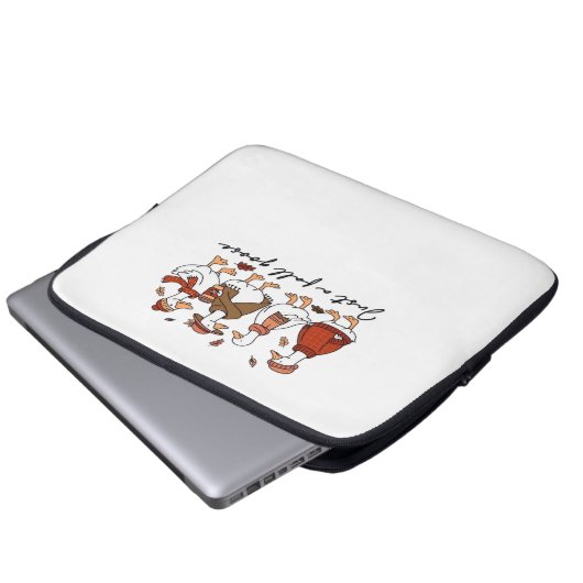 Nur ein Fall-Goose-T - Shirt Laptopschutzhülle (Vorne Knopf)