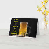 NUR EIN FREUND WIRD AUF DIESEM GREETING LAUGEN KARTE (Gelbe Blume)