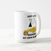 Nur ein Gal, das mein eigenes Geschäft abbaut Kaffeetasse (VorderseiteRechts)