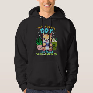 Nur ein Gamer-Vater, der Pflanze Matcha Lattes & & Hoodie