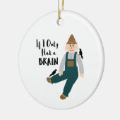 Nur ein Gehirn Keramik Ornament (Links)