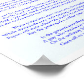 Nur ein gemeinsamer Soldat 16" x 11" Poster (Ecke)