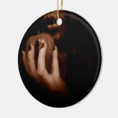 Nur ein Geschmack fallen Keramik Ornament (Links)