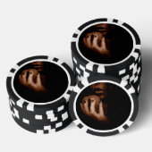 Nur ein Geschmack fallen Pokerchips (Stapel)