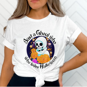 Nur ein Ghoul, der Halloween-T - Shirt Liebe hat