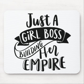 Nur ein Girl-Boss-Gebäude Ihr Empire-Mauspad Mousepad