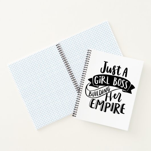 Nur ein Girl Boss Gebäude Ihr Empire-Notebook Notizblock (Innenseite)