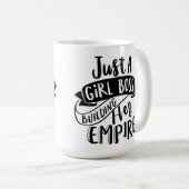 Nur ein Girl Boss Gebäude Ihr Empire Tasse (VorderseiteRechts)