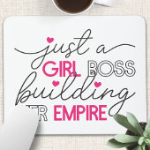 Nur ein Girl Boss Gebäude ihr Reich Mousepad