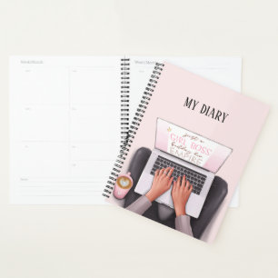 Nur ein Girl Boss Gebäude ihr Reich Planer