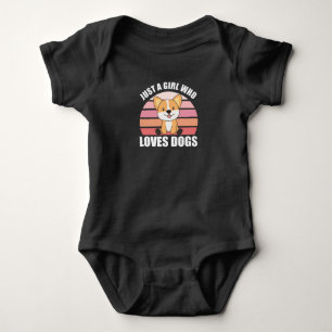 Nur ein Girl Corgis Lieben Kawaii Dog Corgi Baby Strampler