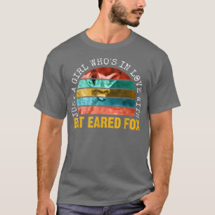 Nur ein Girl, der in Liebe mit Fledermaus zuliebe T-Shirt