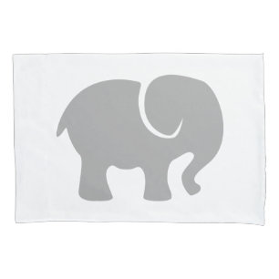 Nur ein grauer Elefant Kissenbezug