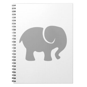Nur ein grauer Elefant Notizblock